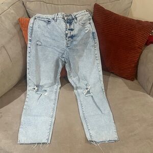 Old Navy Light Blue Straight Leg Jeans